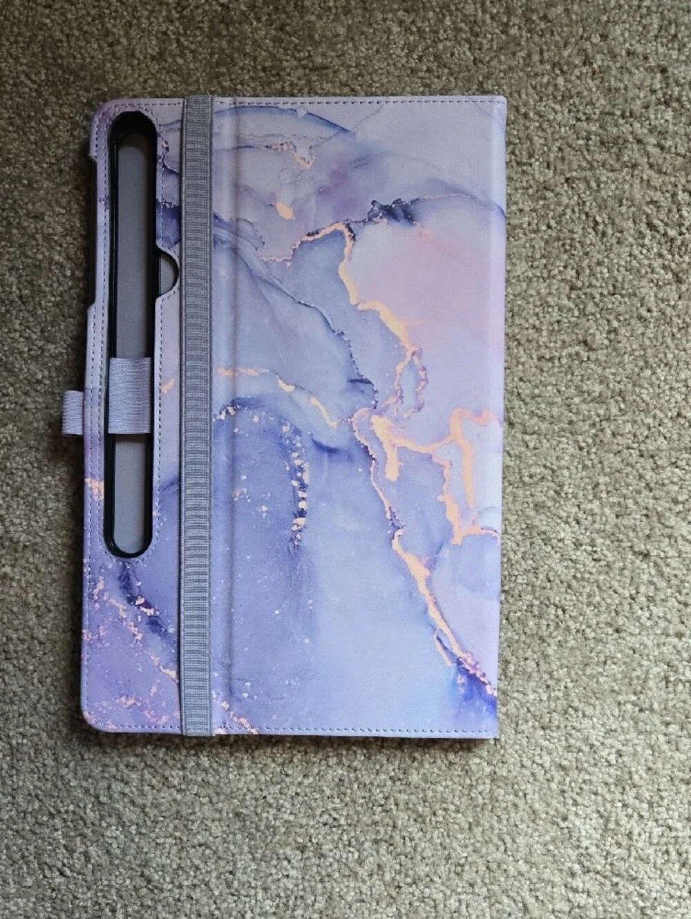 Purple Marble Tablet Sleeve Case For Samsung Galaxy Tablet
